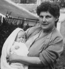 Dorothy with grandson Stephen Cowton