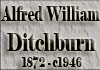 Alfred William Ditchburn