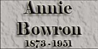 Annie Bowron