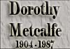 Dorothy Metcalfe