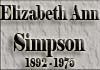 Elizabeth Ann Simpson