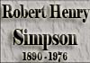 Robert Henry Simpson